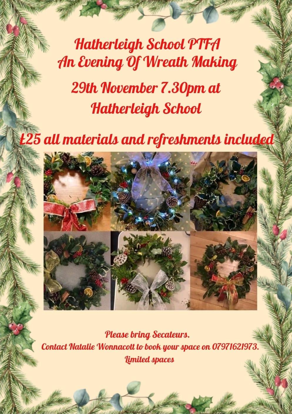 Please get in contact now to book your place.